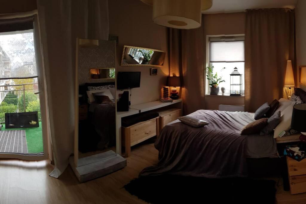 Warsaw King Size Apartment Dış mekan fotoğraf